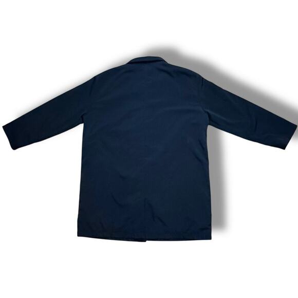 Vintage Merona Overcoat Mens Black Button Down Cloak Jacket Y2K Size XL - Picture 4 of 6